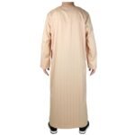 IKAF Summer Thobe in Cream - Image 3