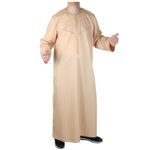 IKAF Summer Thobe in Cream